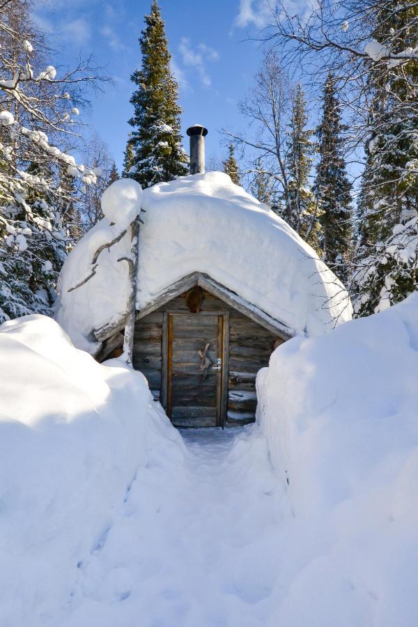 Yllaeshilla Cottage Akaslompolo Exterior photo